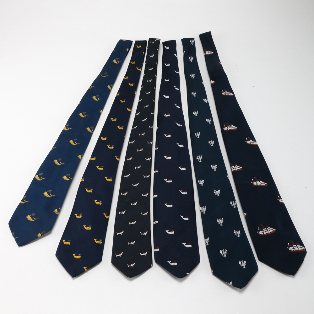 Assortment of Aquatic Themed Ties EBTH