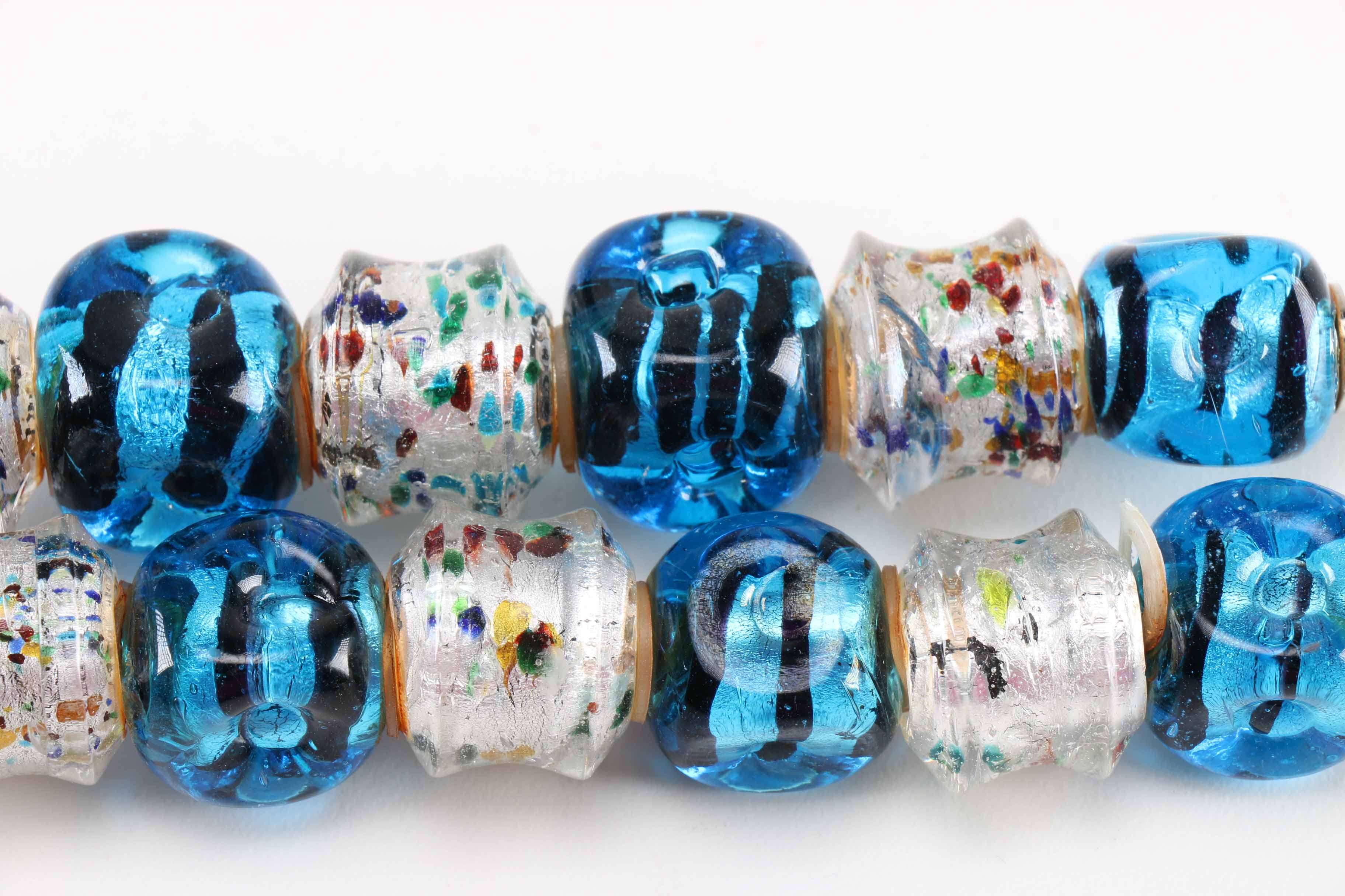 Serving Utensils with Blown Glass Bead Handles EBTH