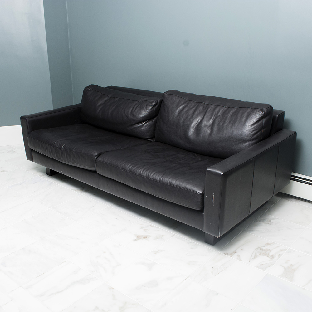 Room Board Hess Leather Sofa