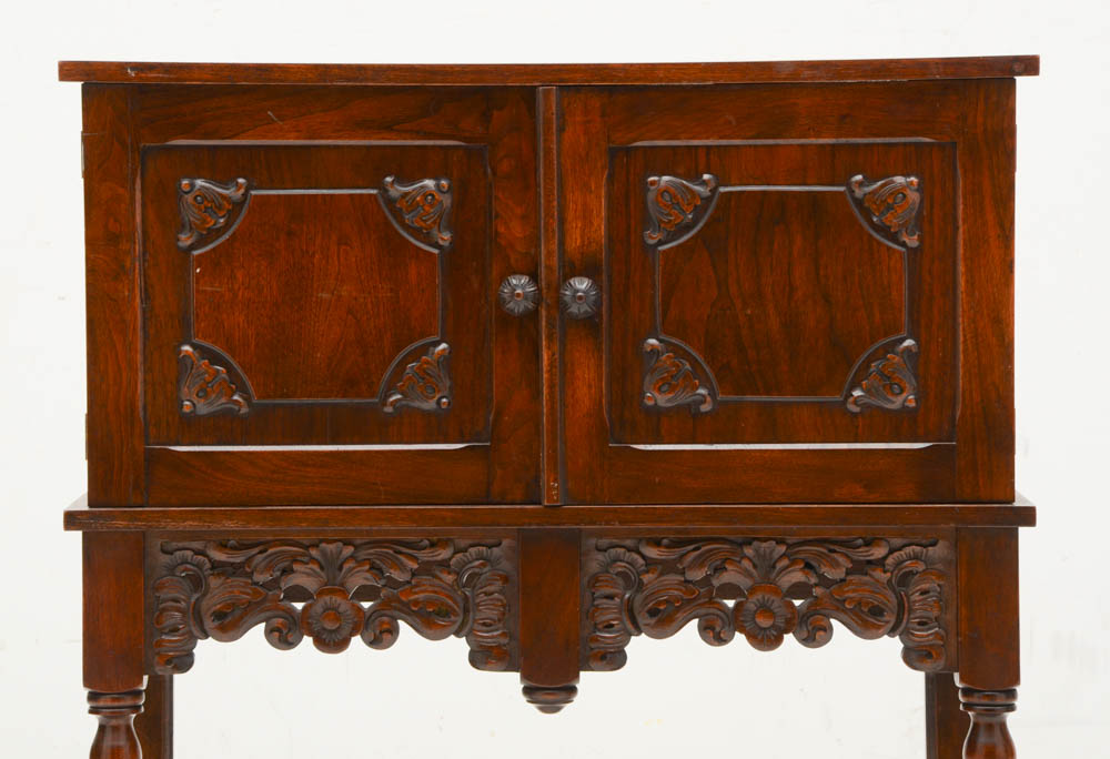 Antique Carved Highboy EBTH