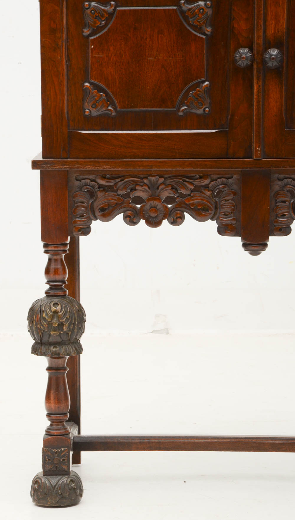 Antique Carved Highboy EBTH