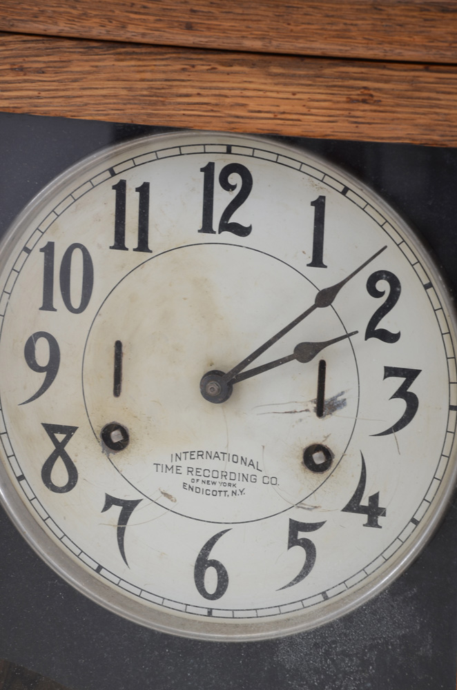 Early 20th Century International Time Recording Company Punch Clock EBTH
