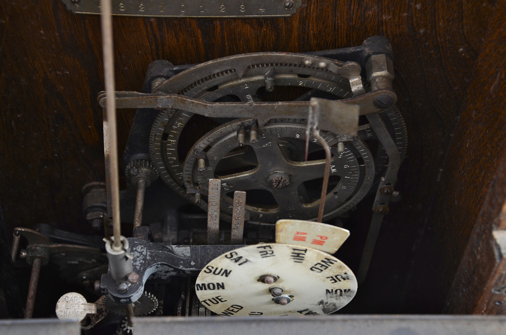Early 20th Century International Time Recording Company Punch Clock EBTH