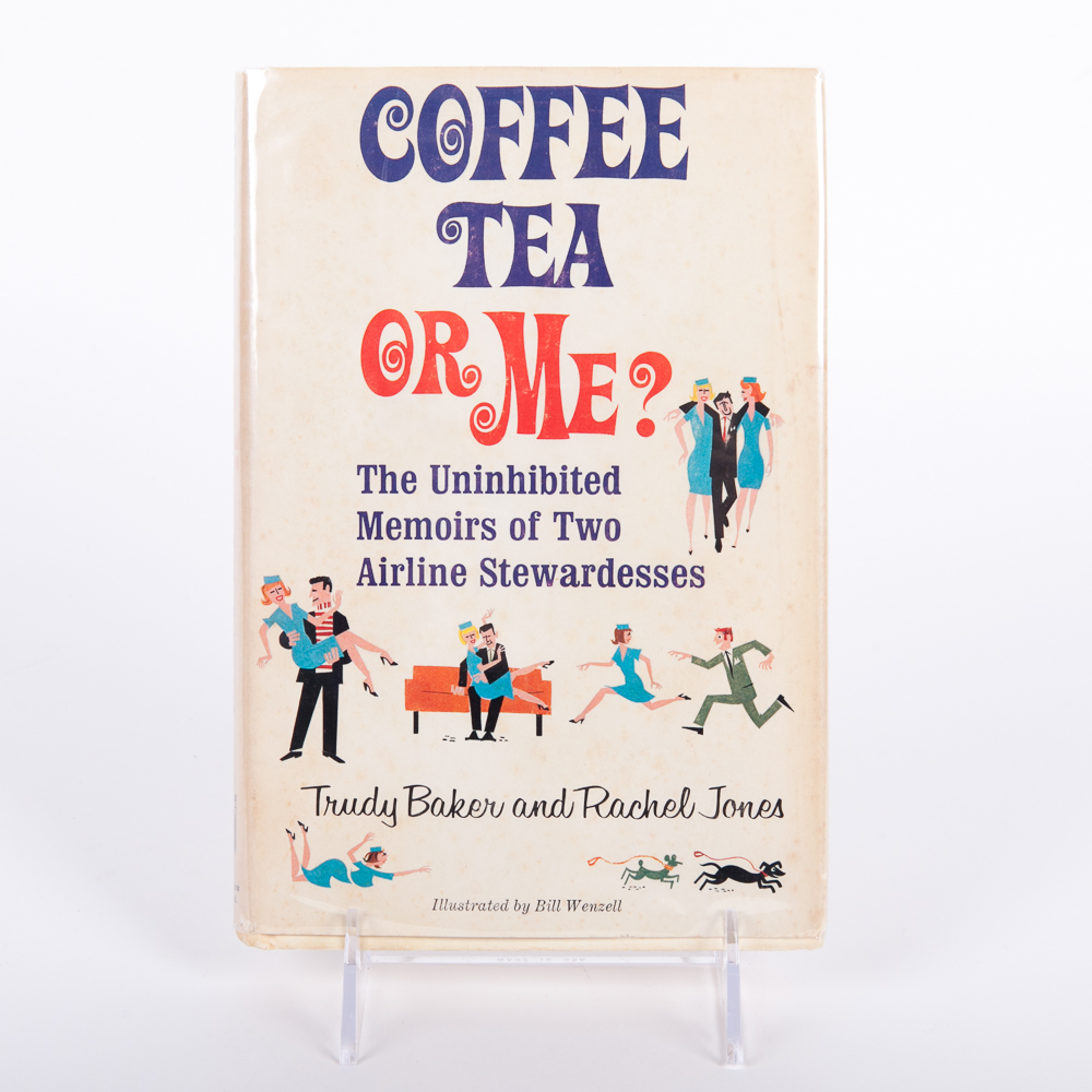 "Coffee, Tea or Me?" by Trudy Baker and Rachel Jones, First Edition