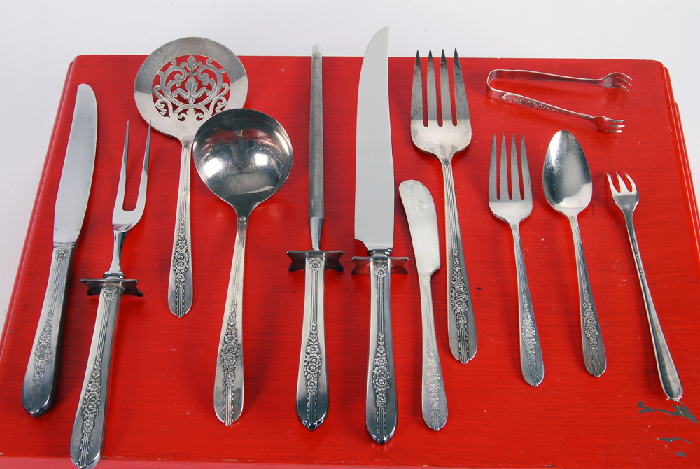 Nobility Plate Flatware Set EBTH