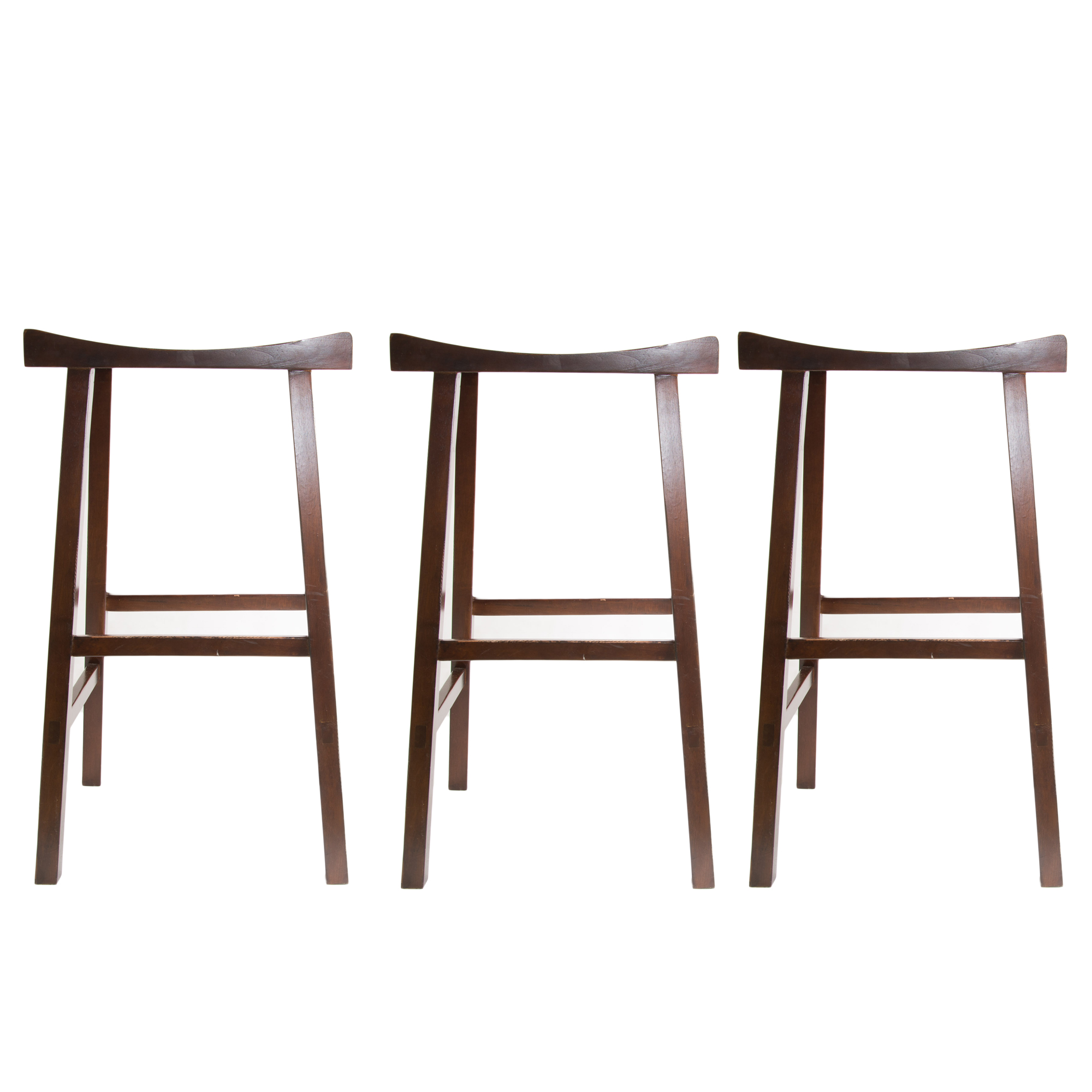 Pottery Barn Tibetan Bar Stools Ebth