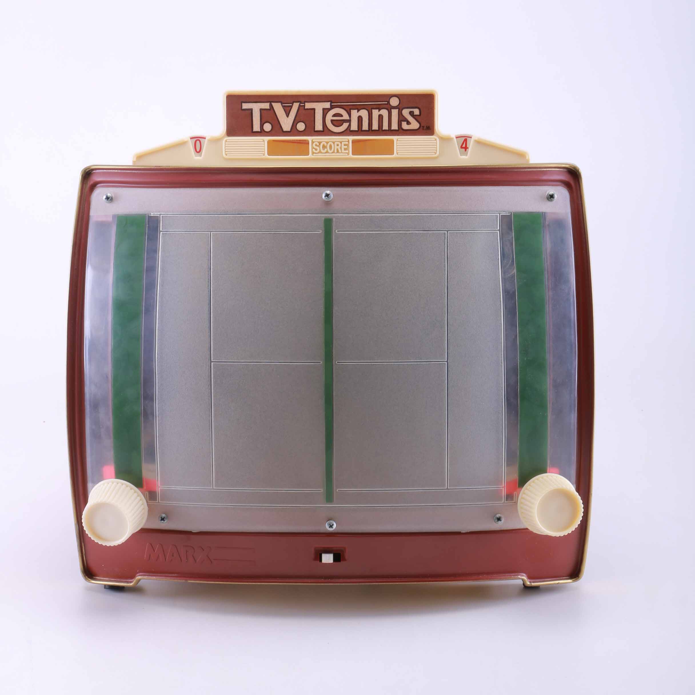 Vintage Marx TV Tennis Playset EBTH