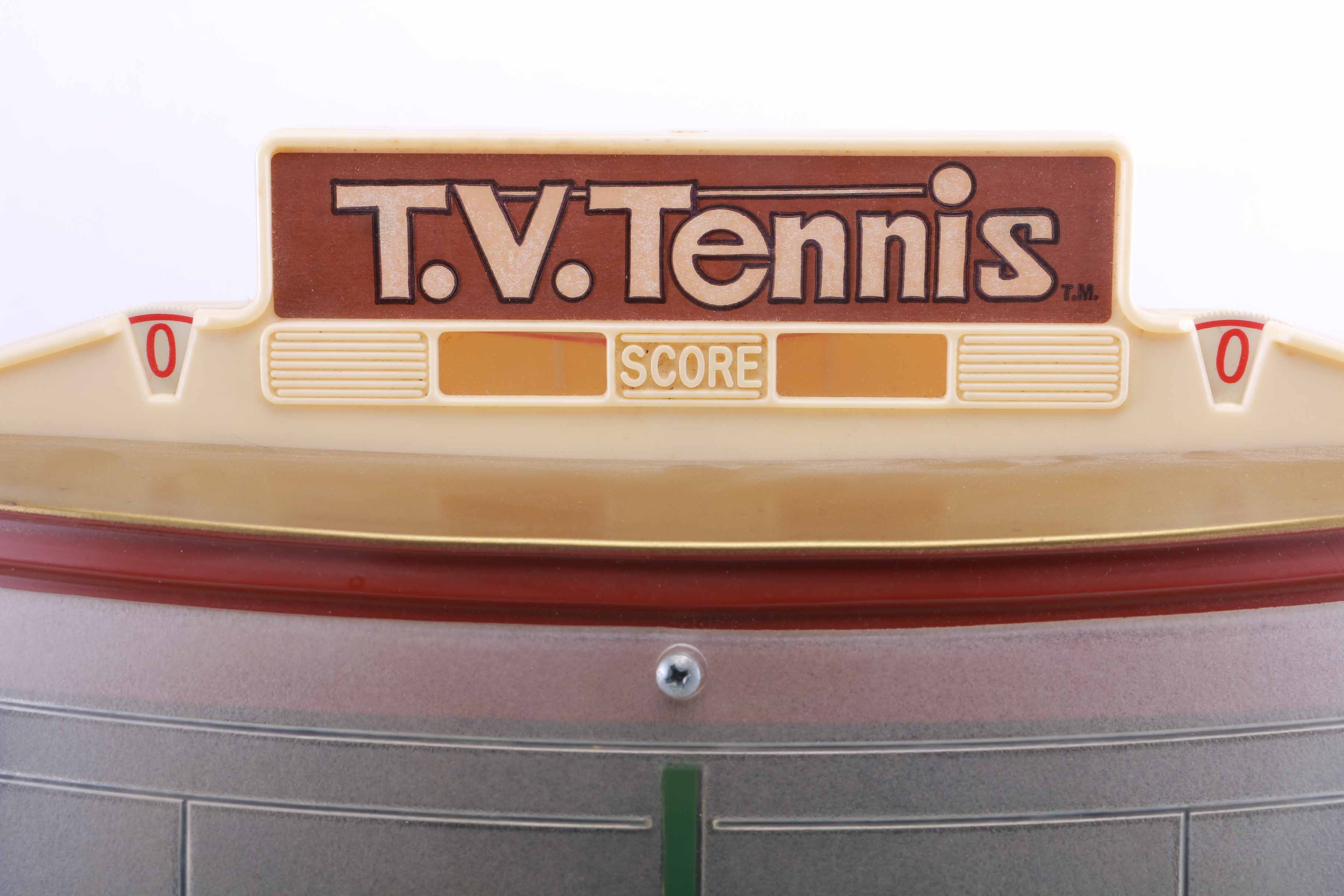 Vintage Marx TV Tennis Playset EBTH