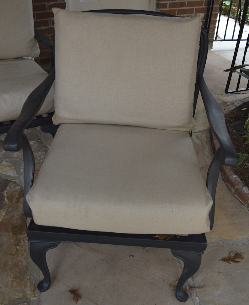 Collection of Smith and Hawken Wrought Iron Patio Furniture EBTH