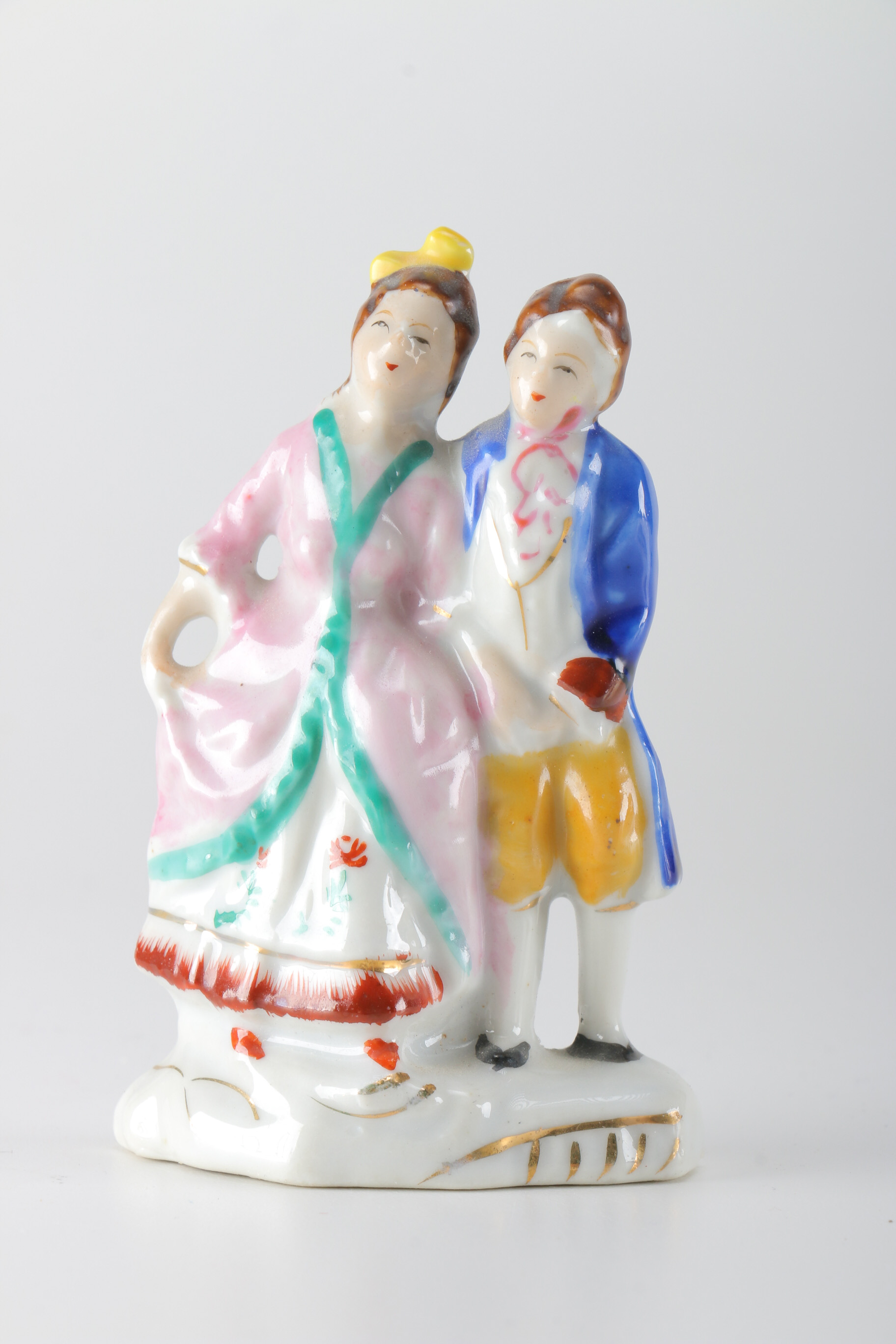 Set of Mid Century Hand Painted Japanese Figurines EBTH