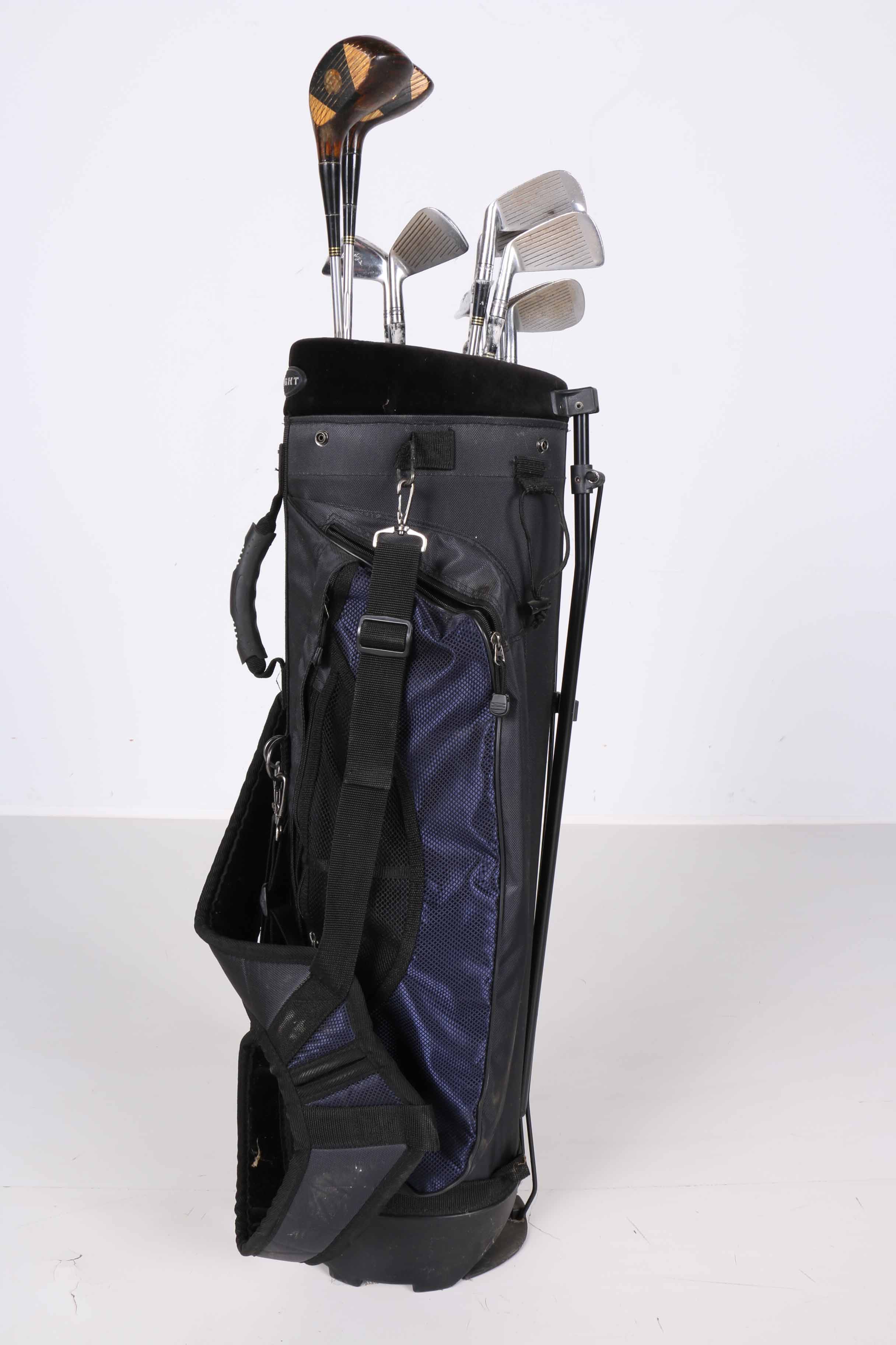 Vintage Walter Hagen Golf Clubs with Bag EBTH