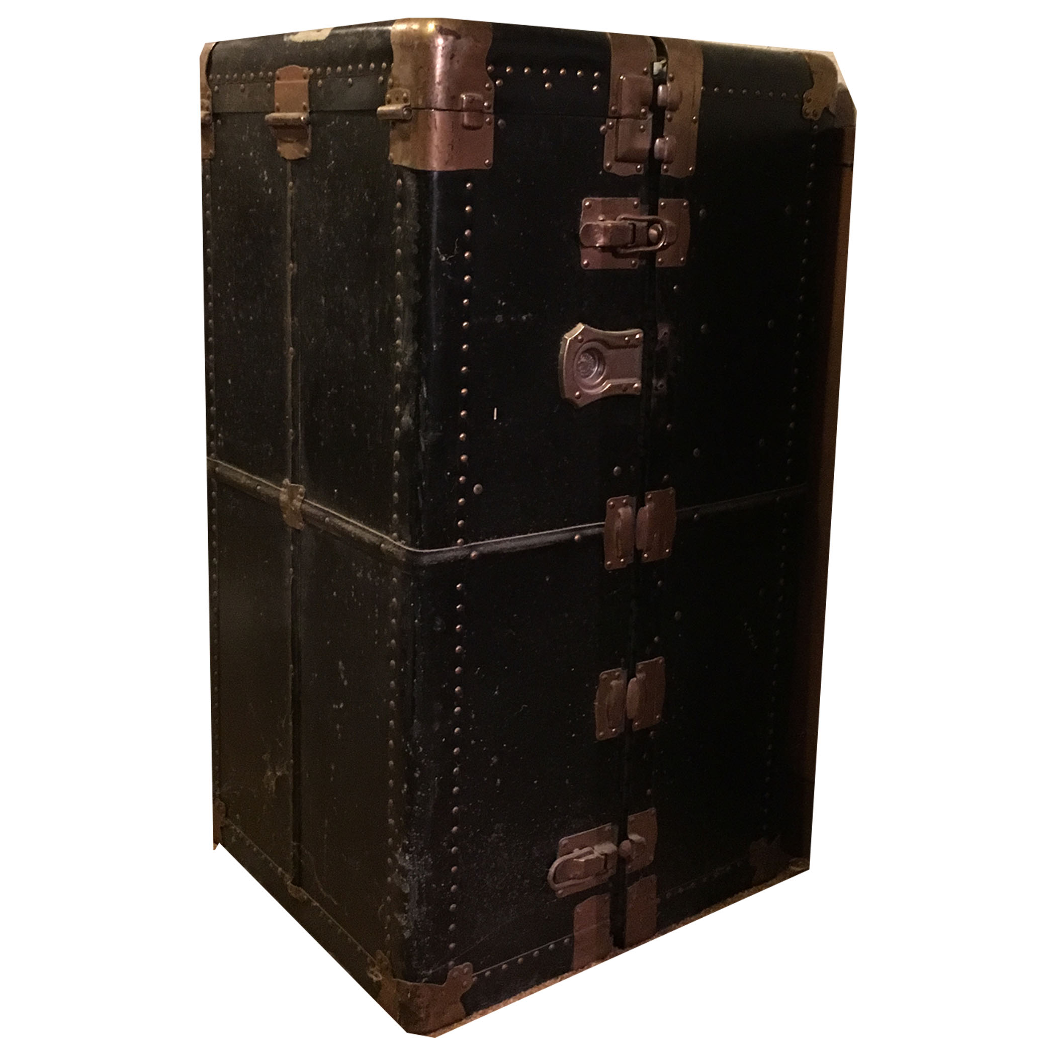 Vintage Traveling Wardrobe Trunk EBTH