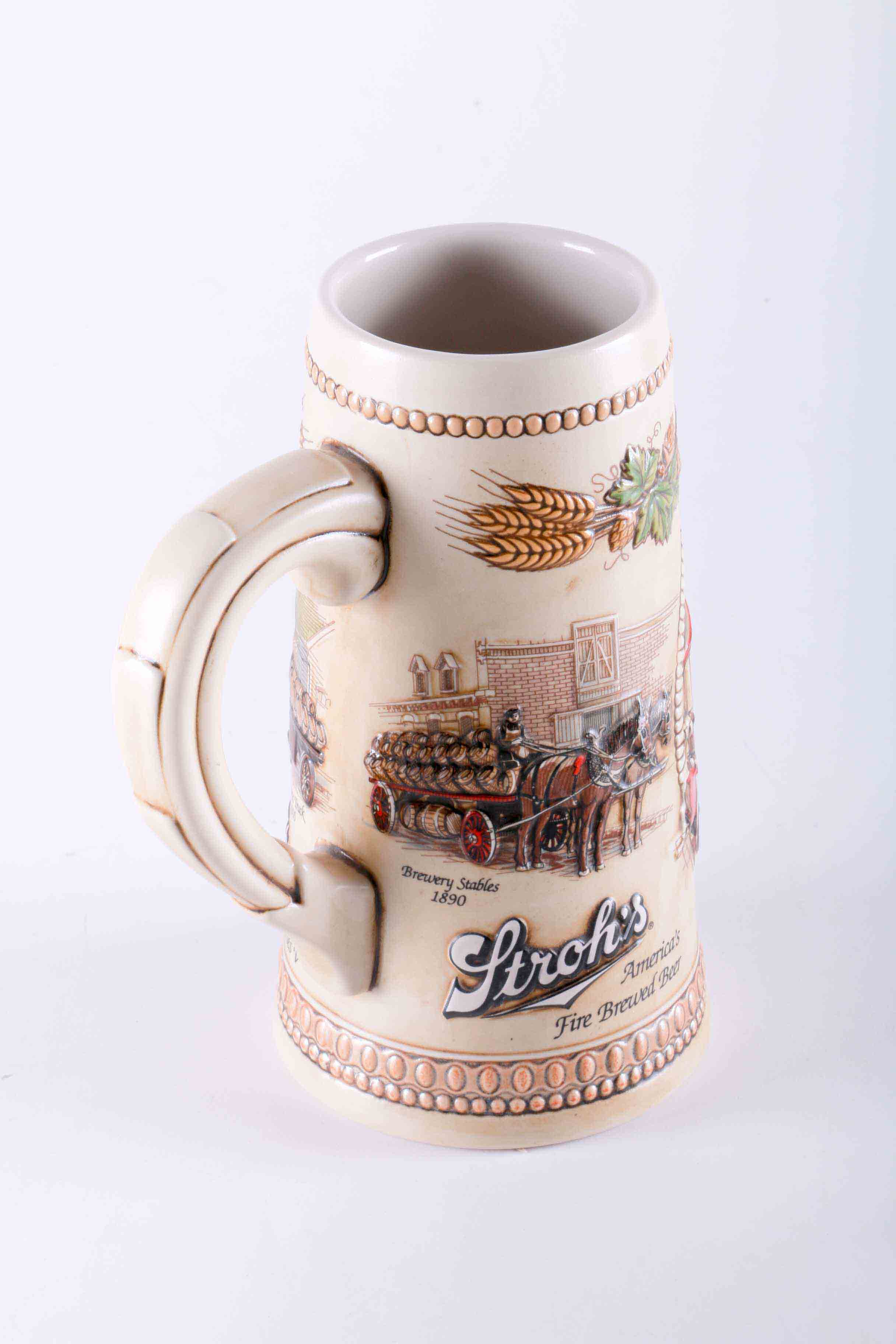 Group of Stroh's Beer Steins EBTH