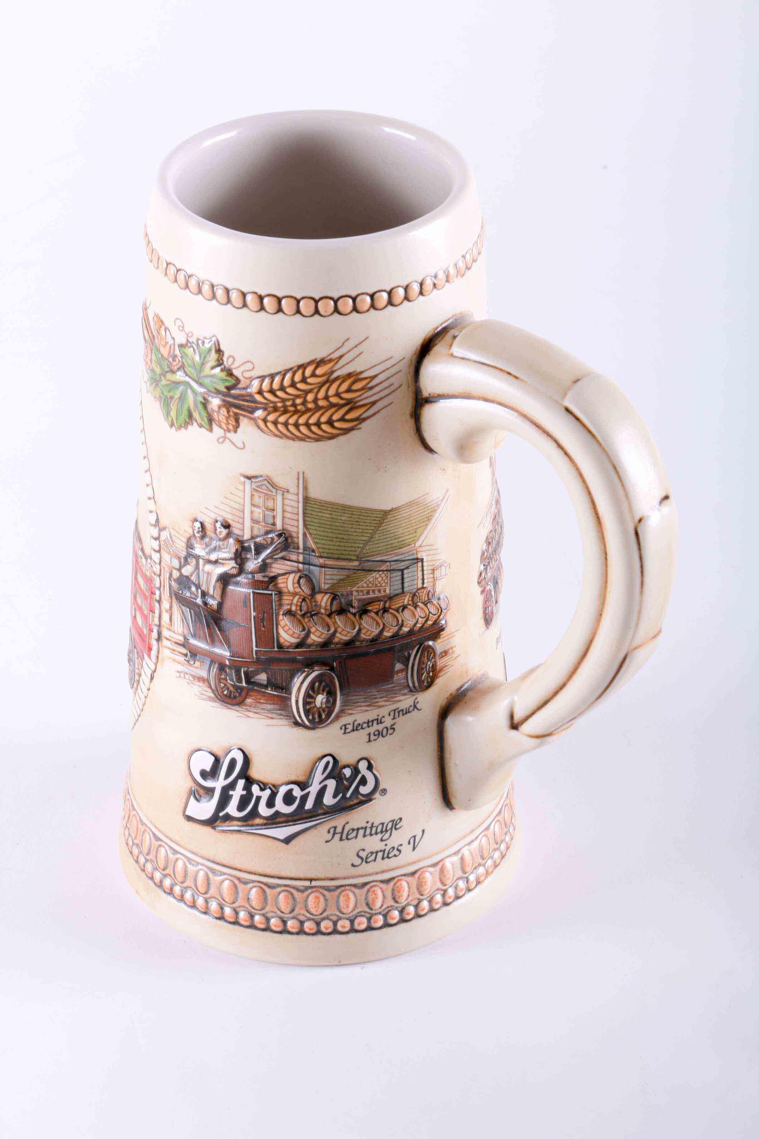 Group of Stroh's Beer Steins EBTH