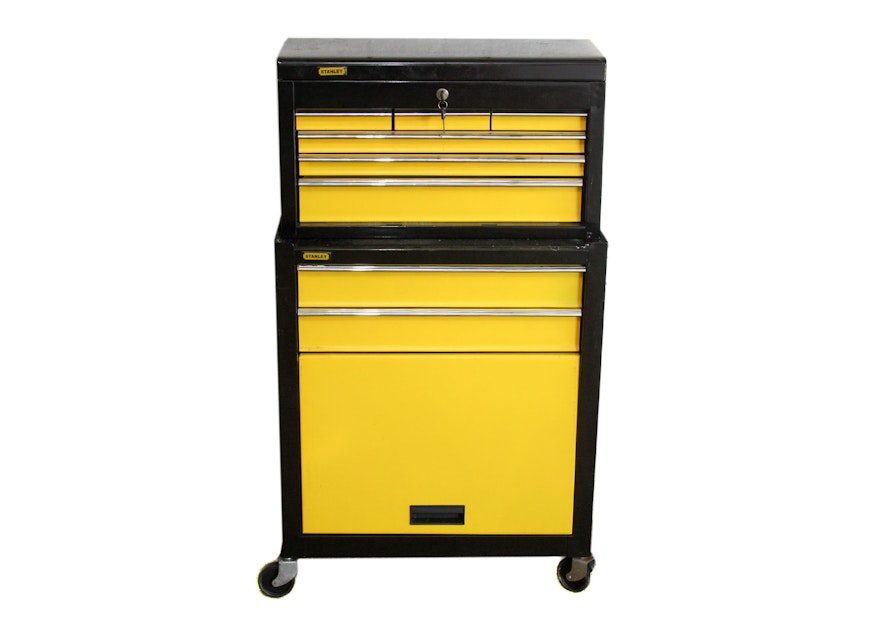 Stanley Rolling Tool Cabinet Ebth
