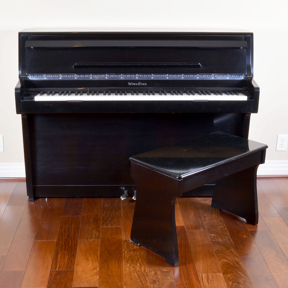 Wurlitzer Upright Studio Piano EBTH