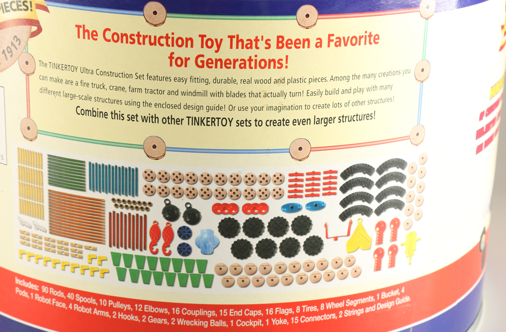 Tinkertoy 250-Piece Ultra Construction Set | EBTH