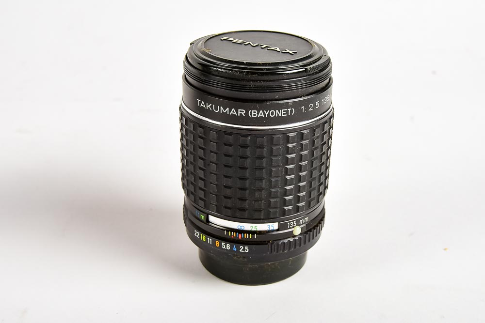 Pentax K1000 35mm Camera with Lenses EBTH