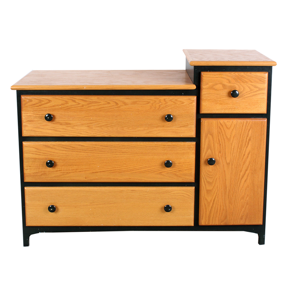 Combination Changing Table And Dresser Ebth