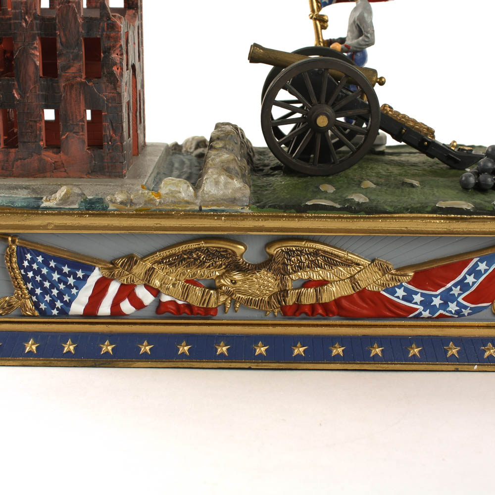 Franklin Mint "Battle of Fort Sumter" Civil War Mechanical Bank EBTH