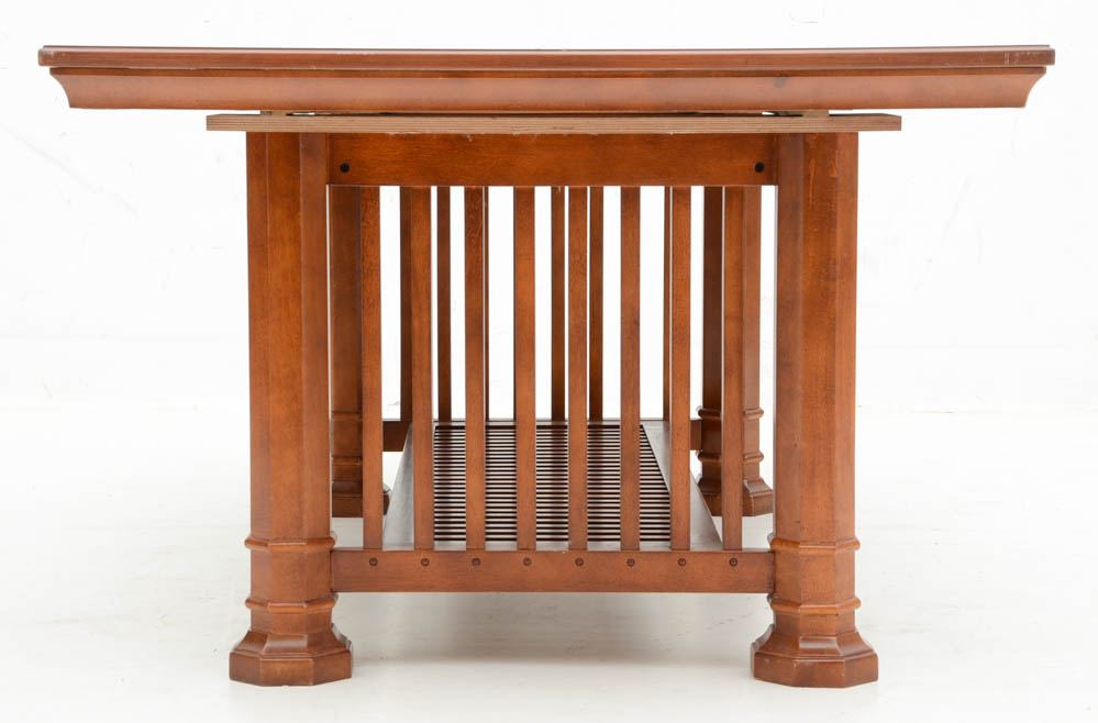 Mission Style Dining Table and Chairs by Legacy EBTH