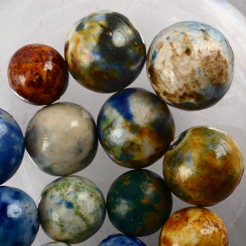 Large Collection of Bennington Marbles EBTH