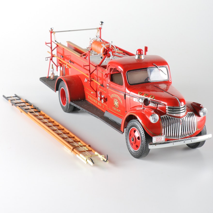 1941 Chevrolet Fire Truck DieCast by Highway 61 EBTH