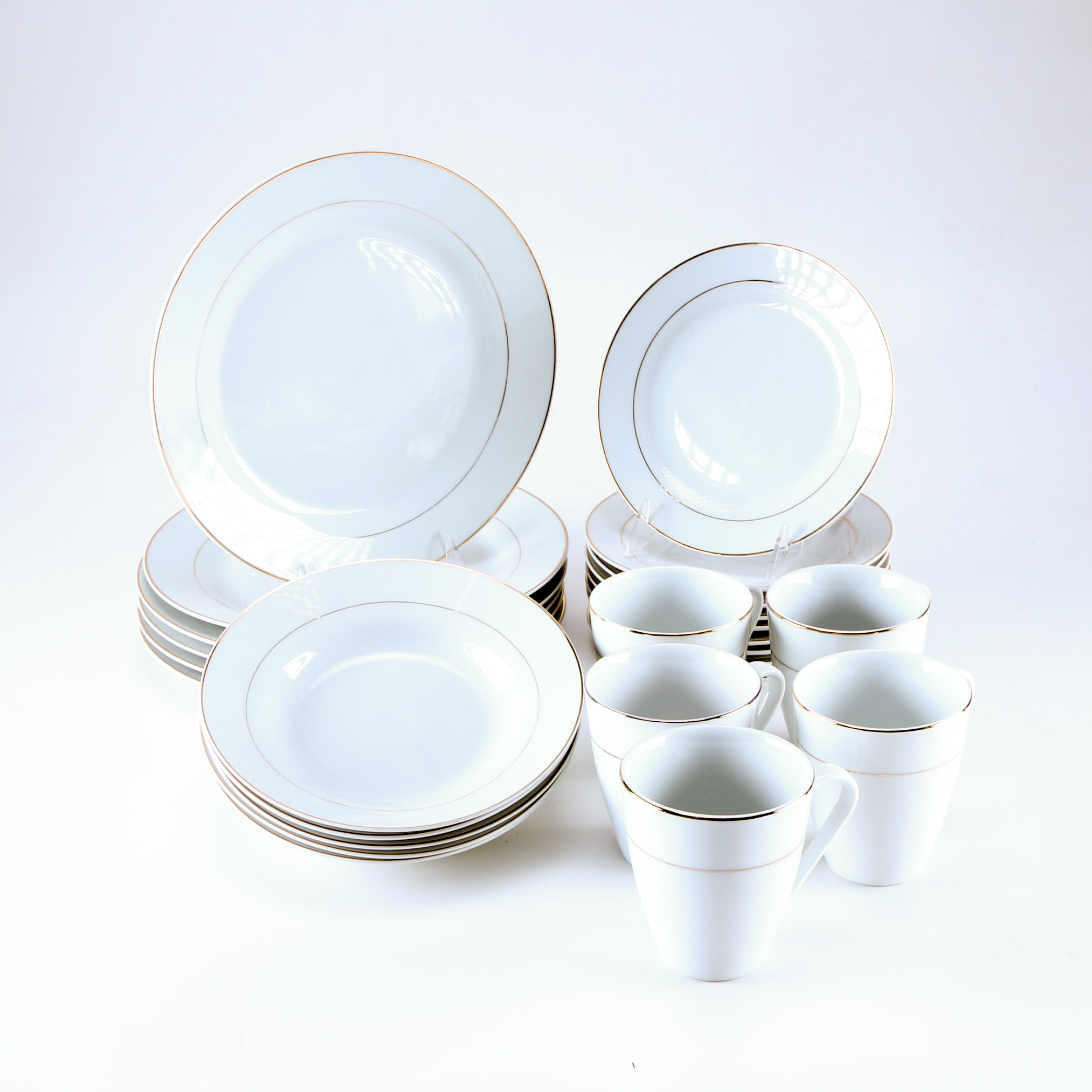 Large Set of Essential Home Dinnerware EBTH