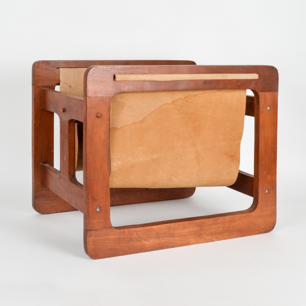 Midcentury Teak Magazine Rack EBTH
