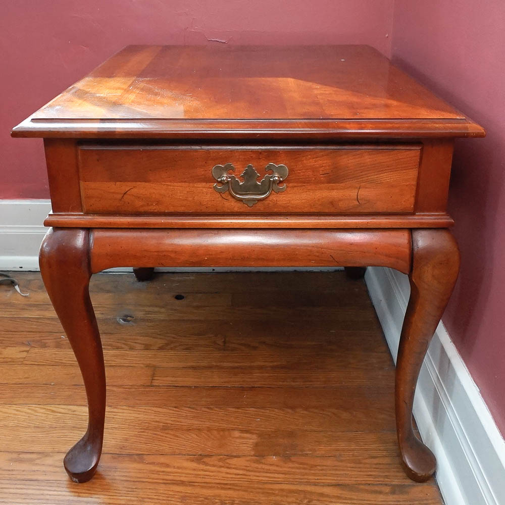 Queen Anne Style Side Tables EBTH