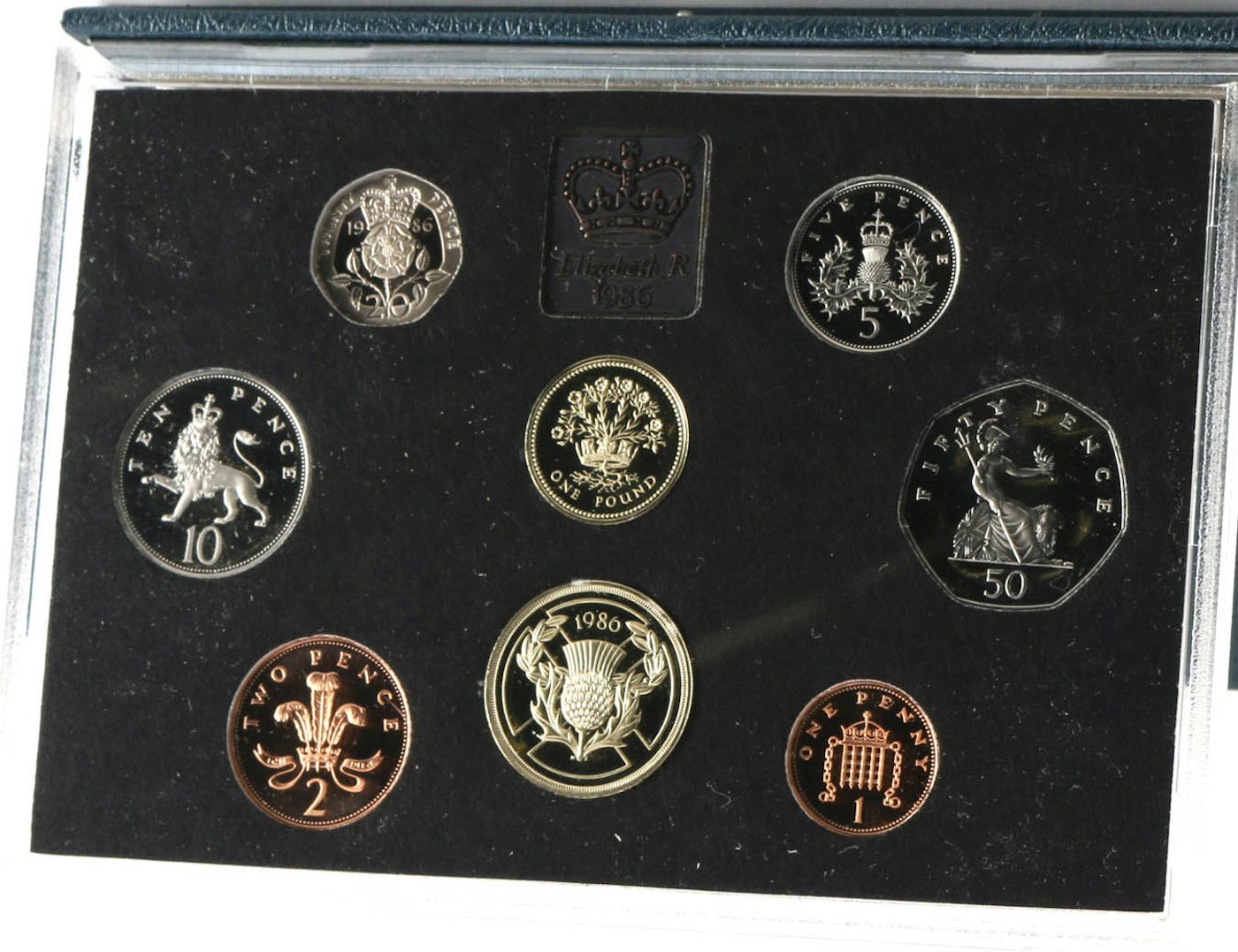 1986 United Kingdom Proof Coin Collection EBTH