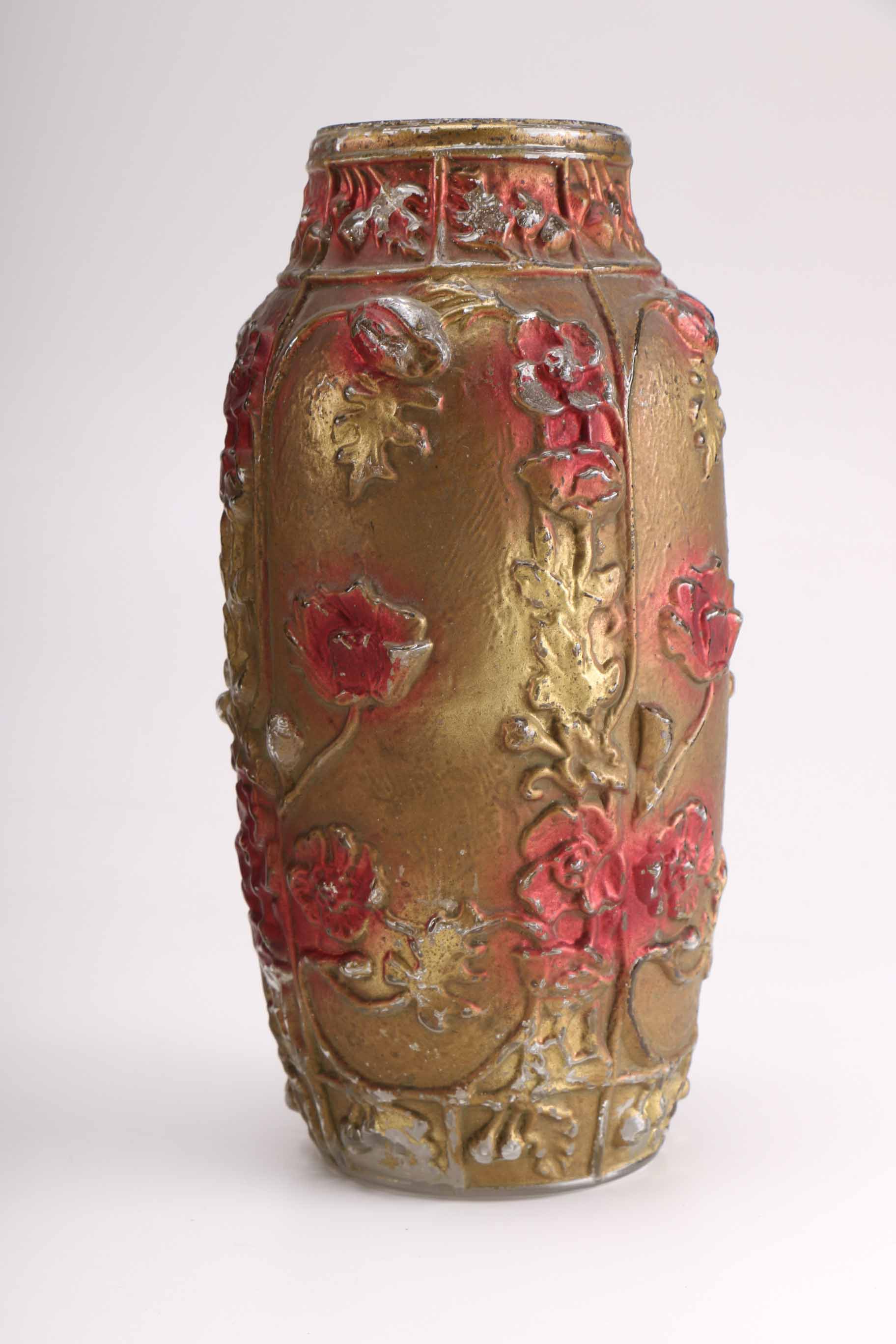 Vintage Hand Painted Glass Vases EBTH