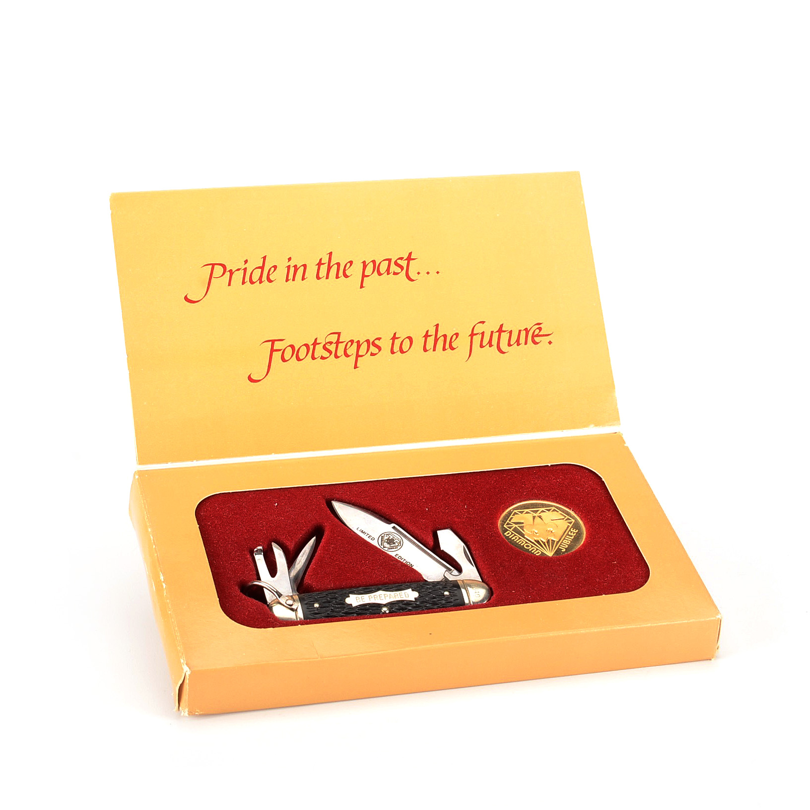 Boys Scouts of America Diamond Jubilee Pocket Knife EBTH