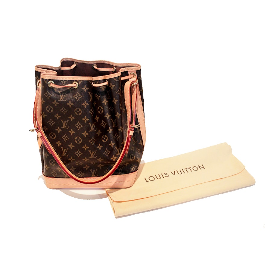 Louis Vuitton Monogram Noe Bag with Dust Cover : EBTH