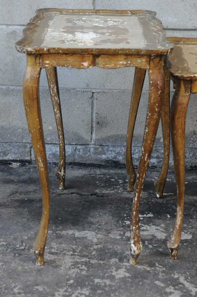 Vintage Italian Florentine Nesting Tables | EBTH