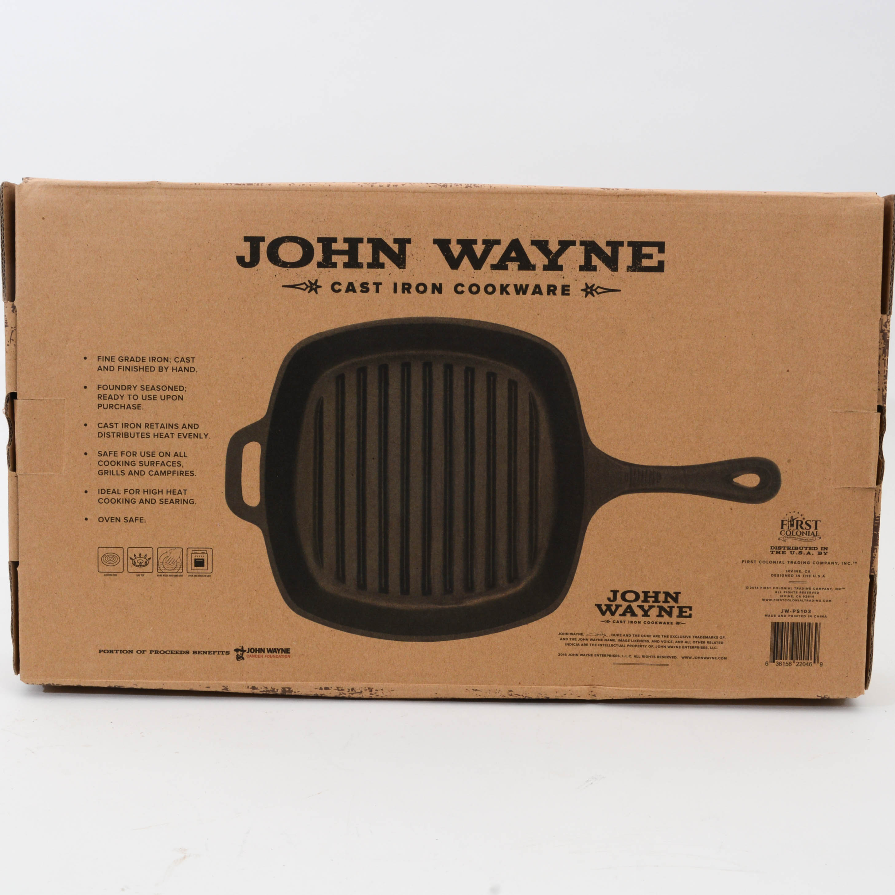 John Wayne Cast Iron Cookware Collection EBTH