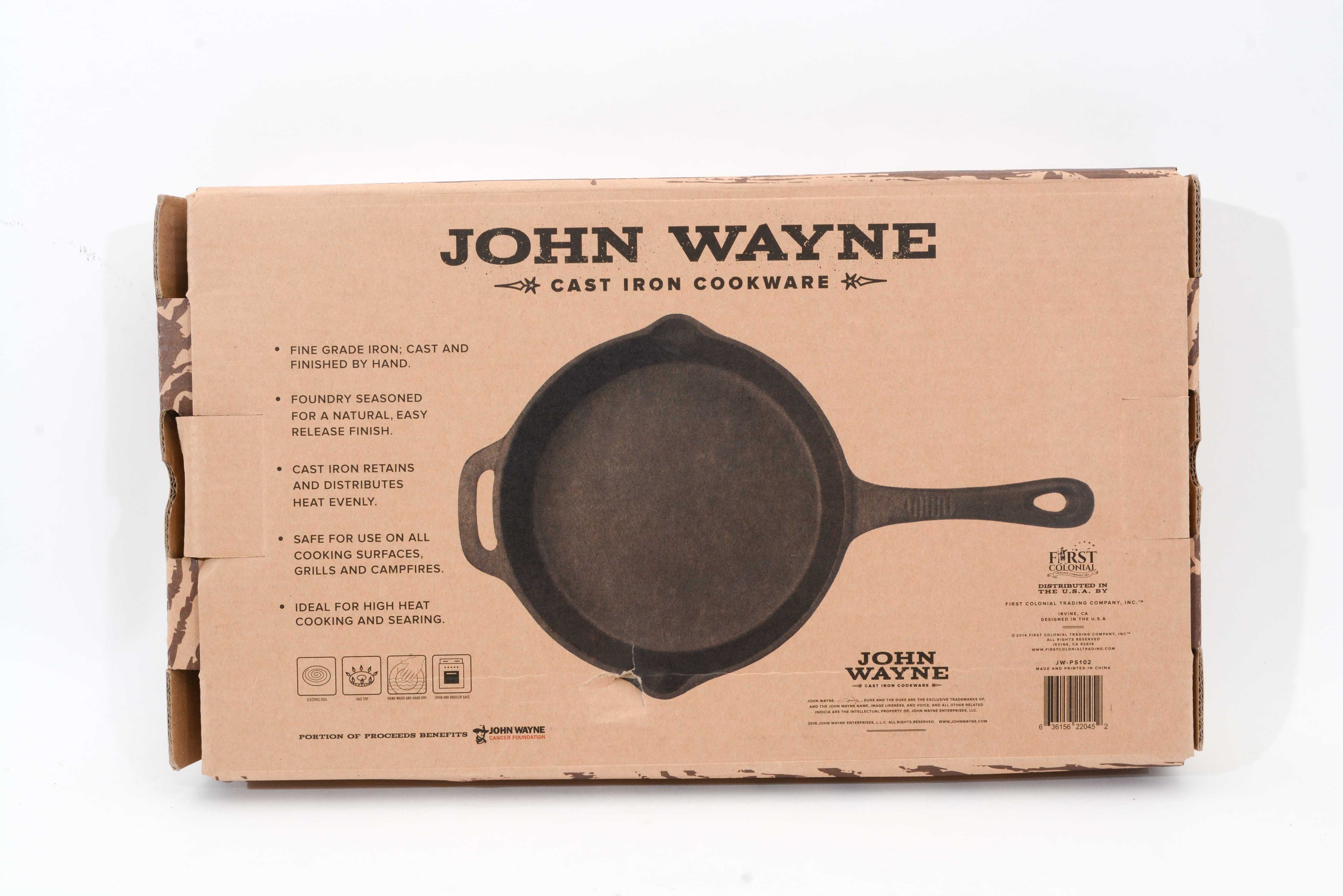 John Wayne Cast Iron Cookware Collection EBTH