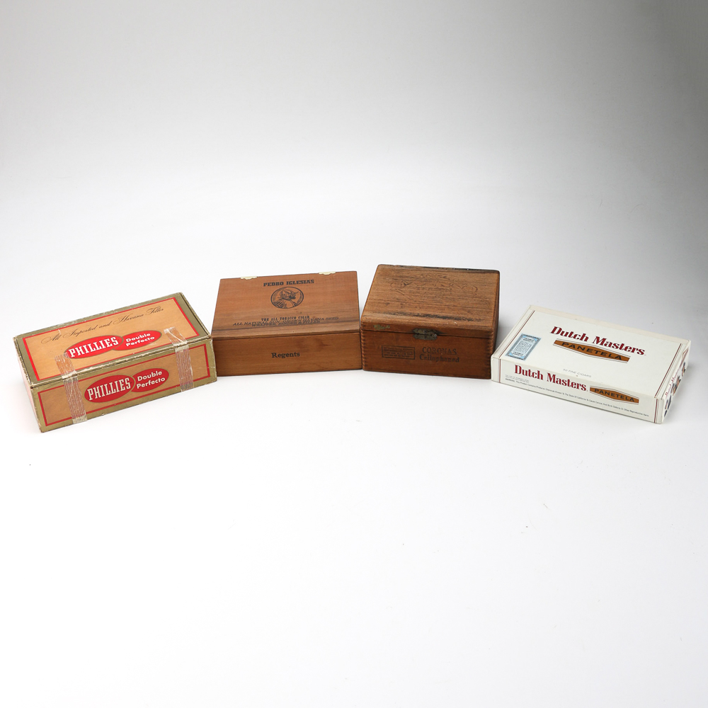 Assorted Cigar Boxes EBTH