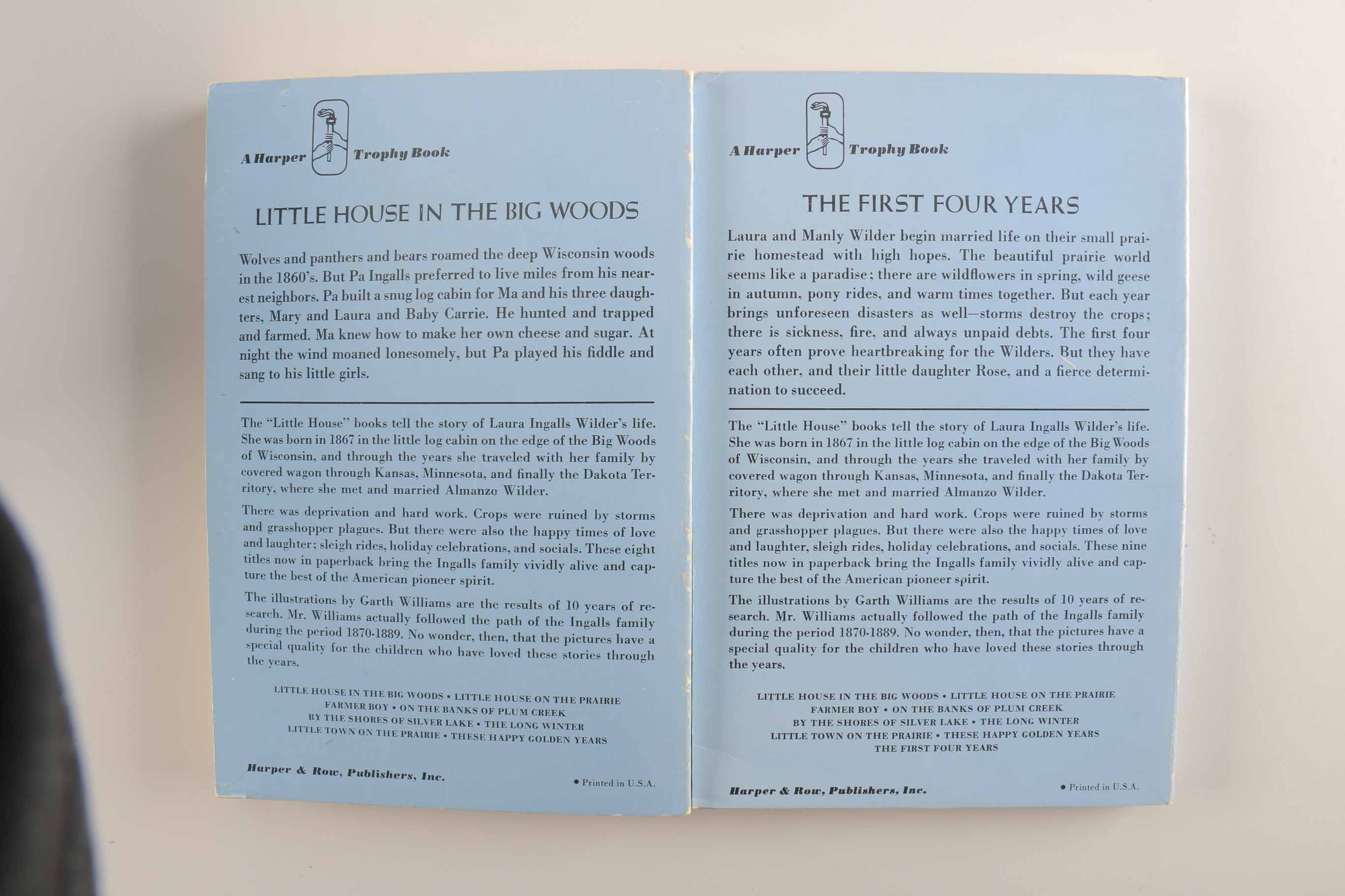 1971 Laura Ingalls Wilder "Little House" Box Set EBTH