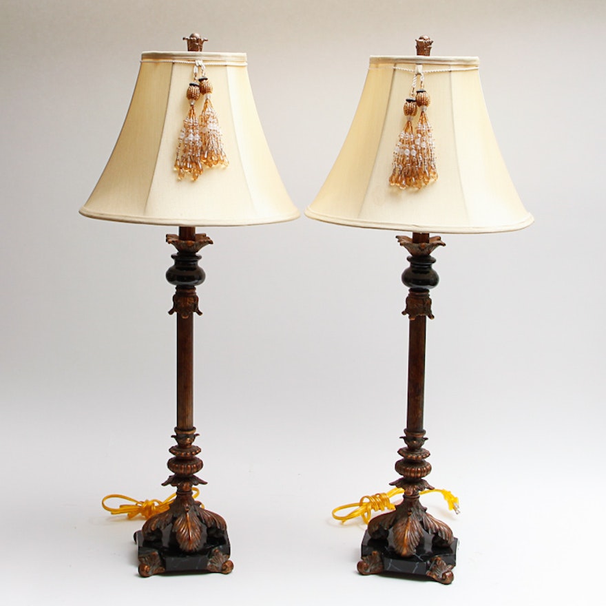 Candlestick table lamps Clearance