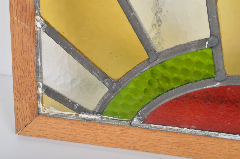 Sunrise Stained Glass Pane EBTH