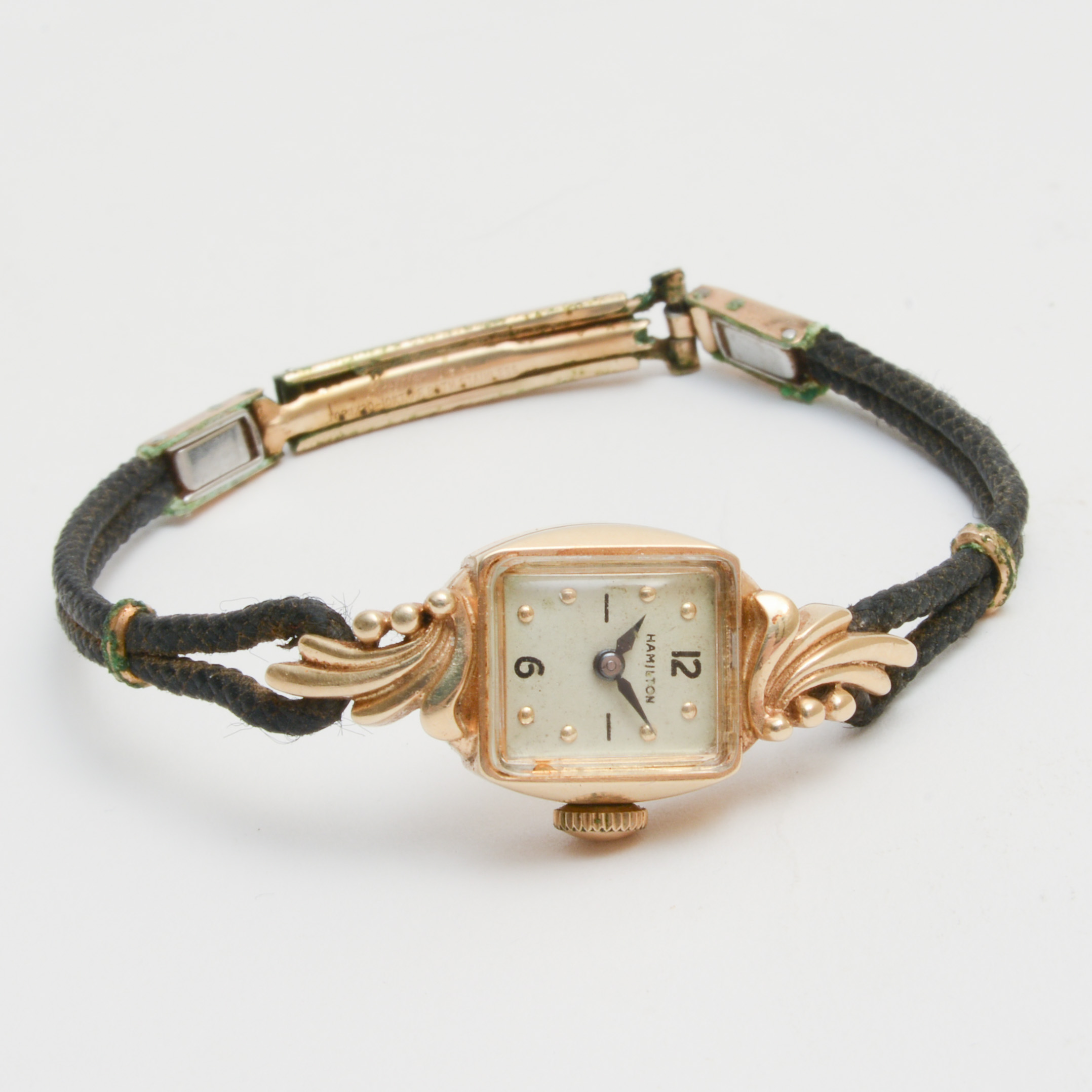 Vintage Women's 14k Gold Hamilton Watch EBTH