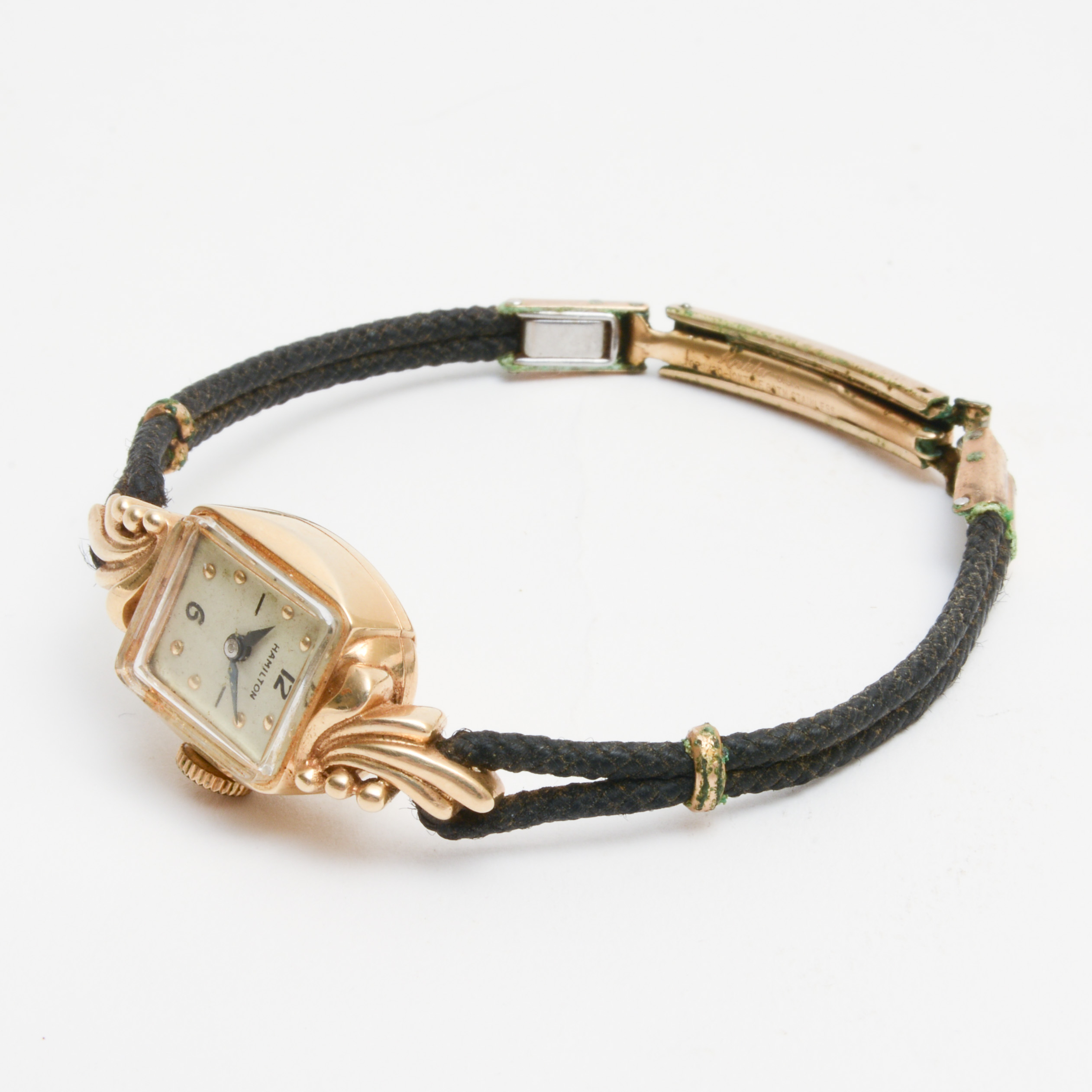 hamilton gold ladies watch