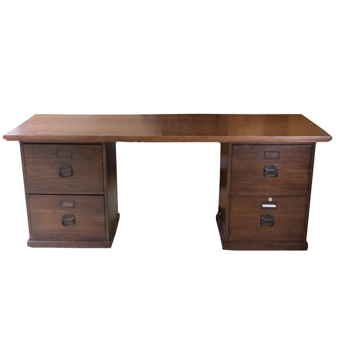 Pottery Barn Bedford Four Drawer Desk Ebth