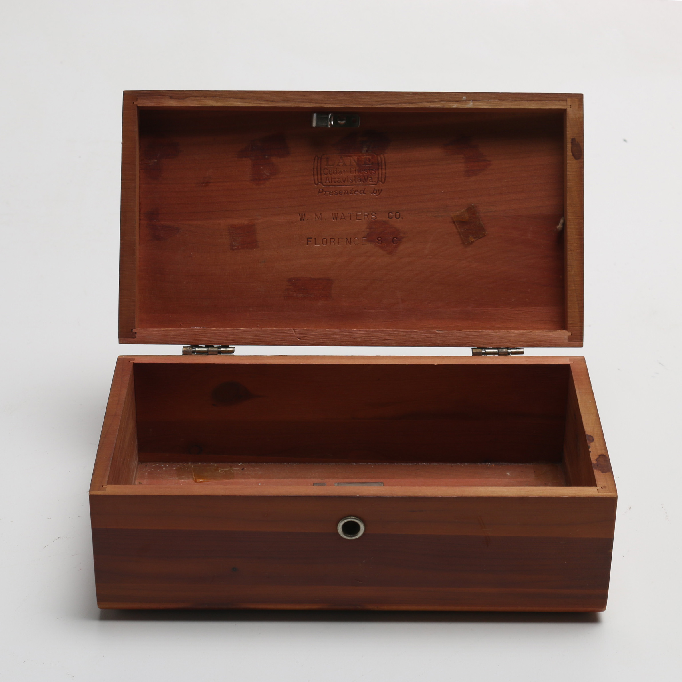Small Cedar Keepsake Box EBTH