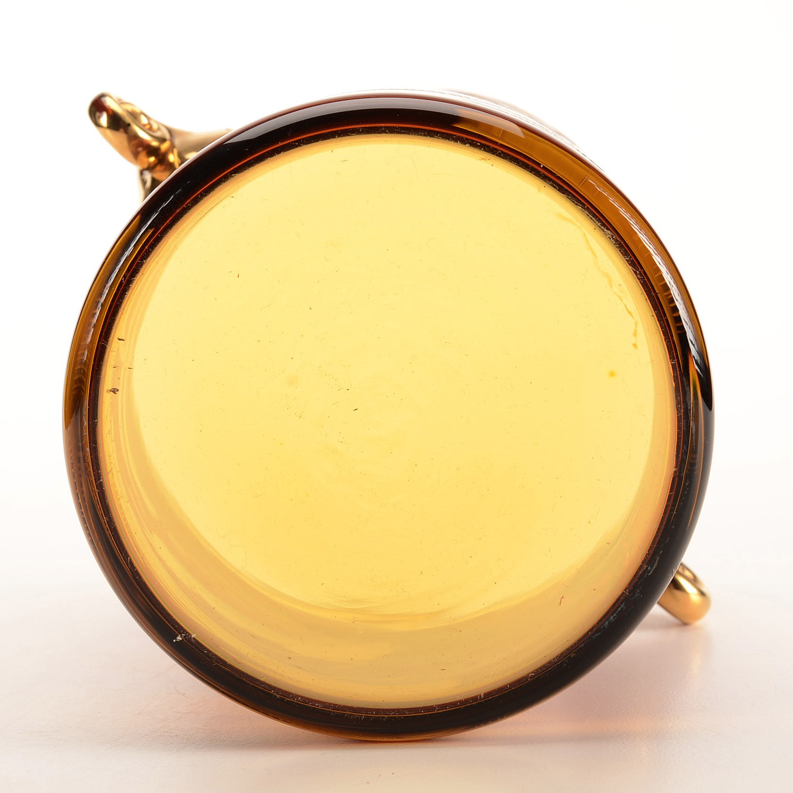 Vintage Etched Glass Ice Bucket EBTH