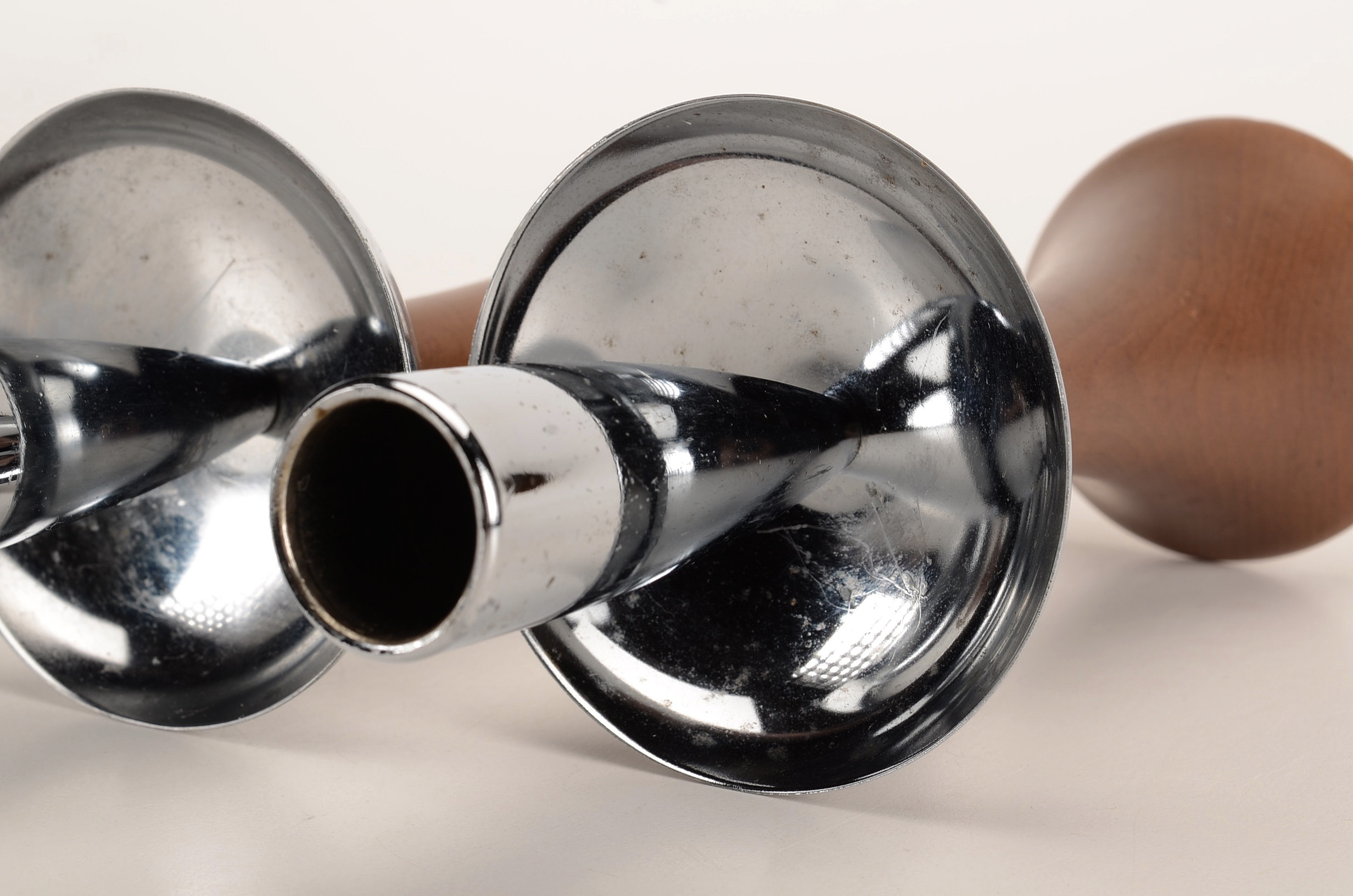 Mid Century Modern Danish Style Candle Sticks EBTH
