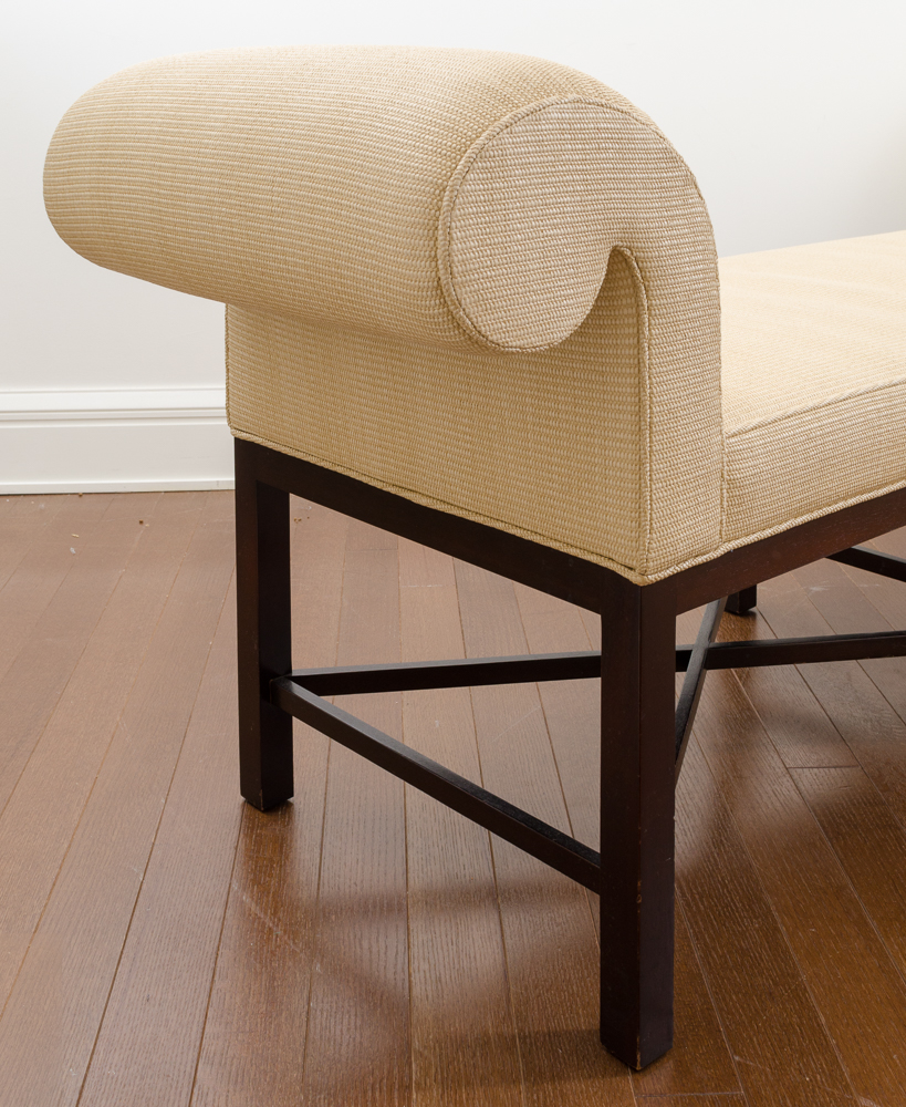 Early 21st Century Upholstered Window Bench by Baker EBTH