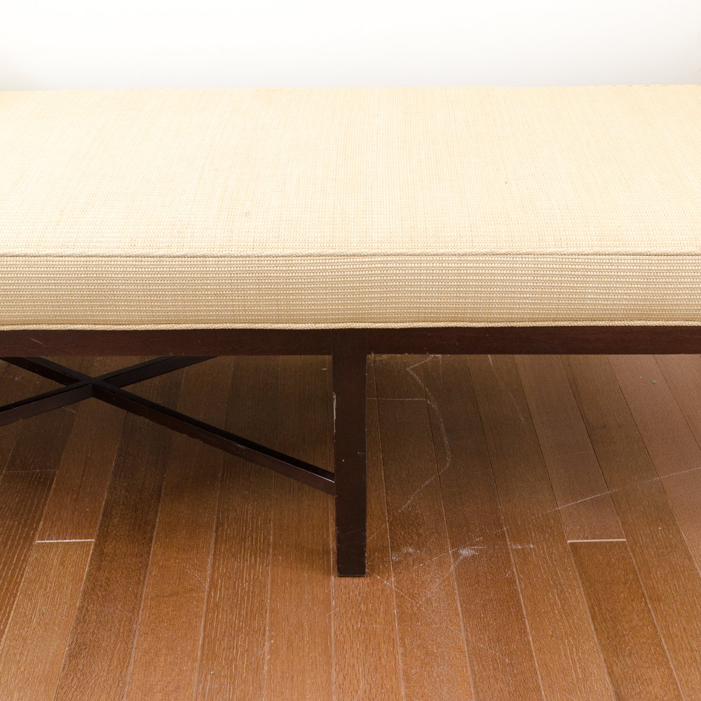 Early 21st Century Upholstered Window Bench by Baker EBTH