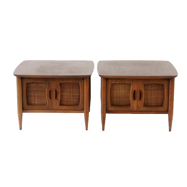 Pair Vintage Lane Furniture End Table EBTH